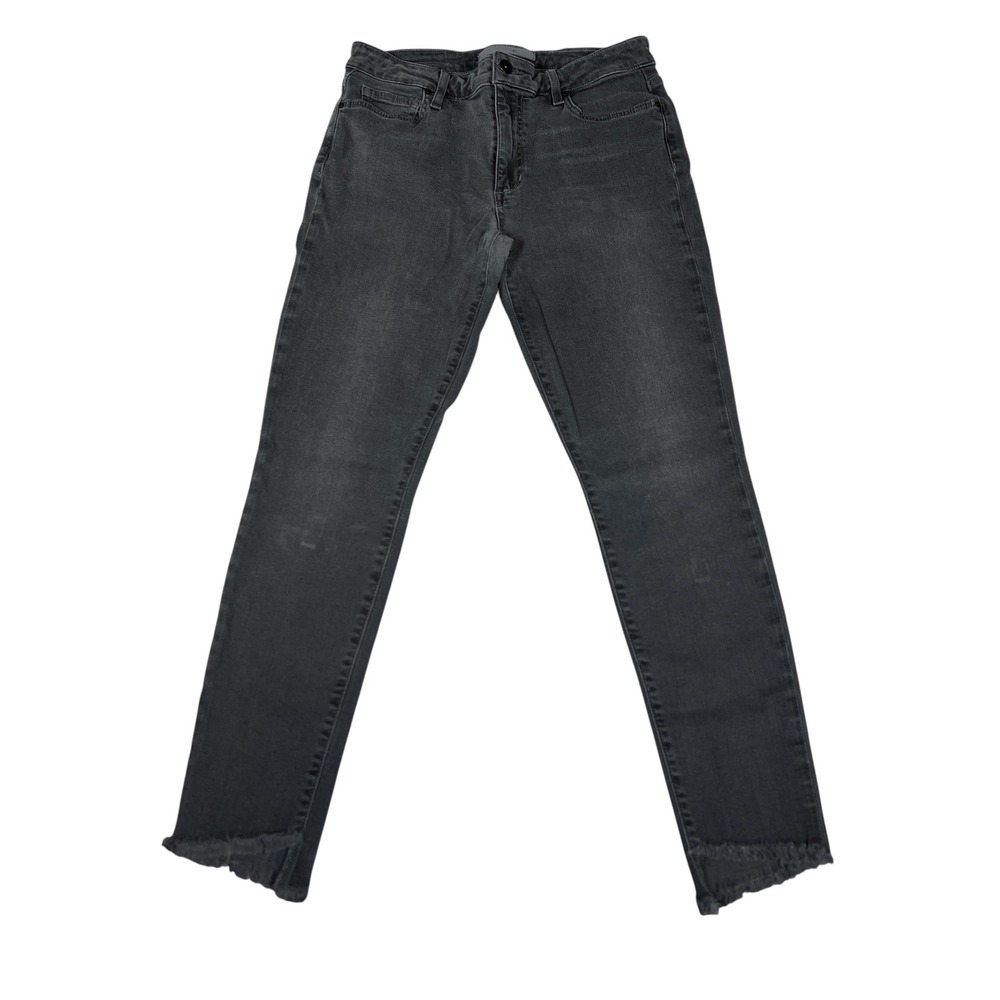 Joe's Jeans Women's Size 30 Lucia Gray Wash Skinny‎ Ankle Fray Hem Denim Jeans